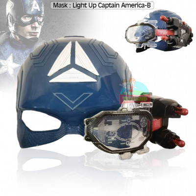 Mask : Light Up Captain America-B