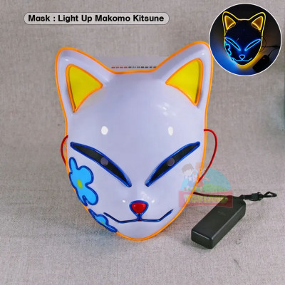 Mask : Light Up Makomo Kitsune