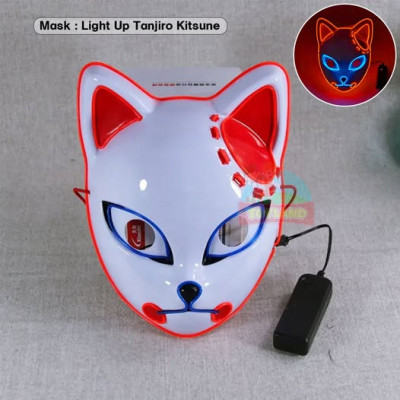 Mask :  Light Up Tanjiro Kitsune
